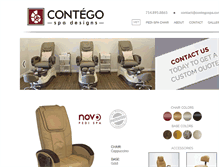 Tablet Screenshot of contegospa.com